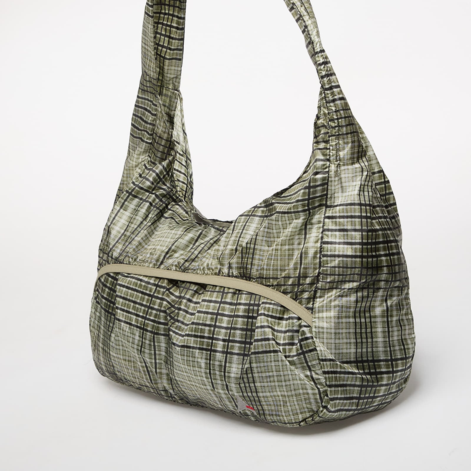 Men's Shoulder Bags ROA LAKI Packable Knot Bag Black/ Green