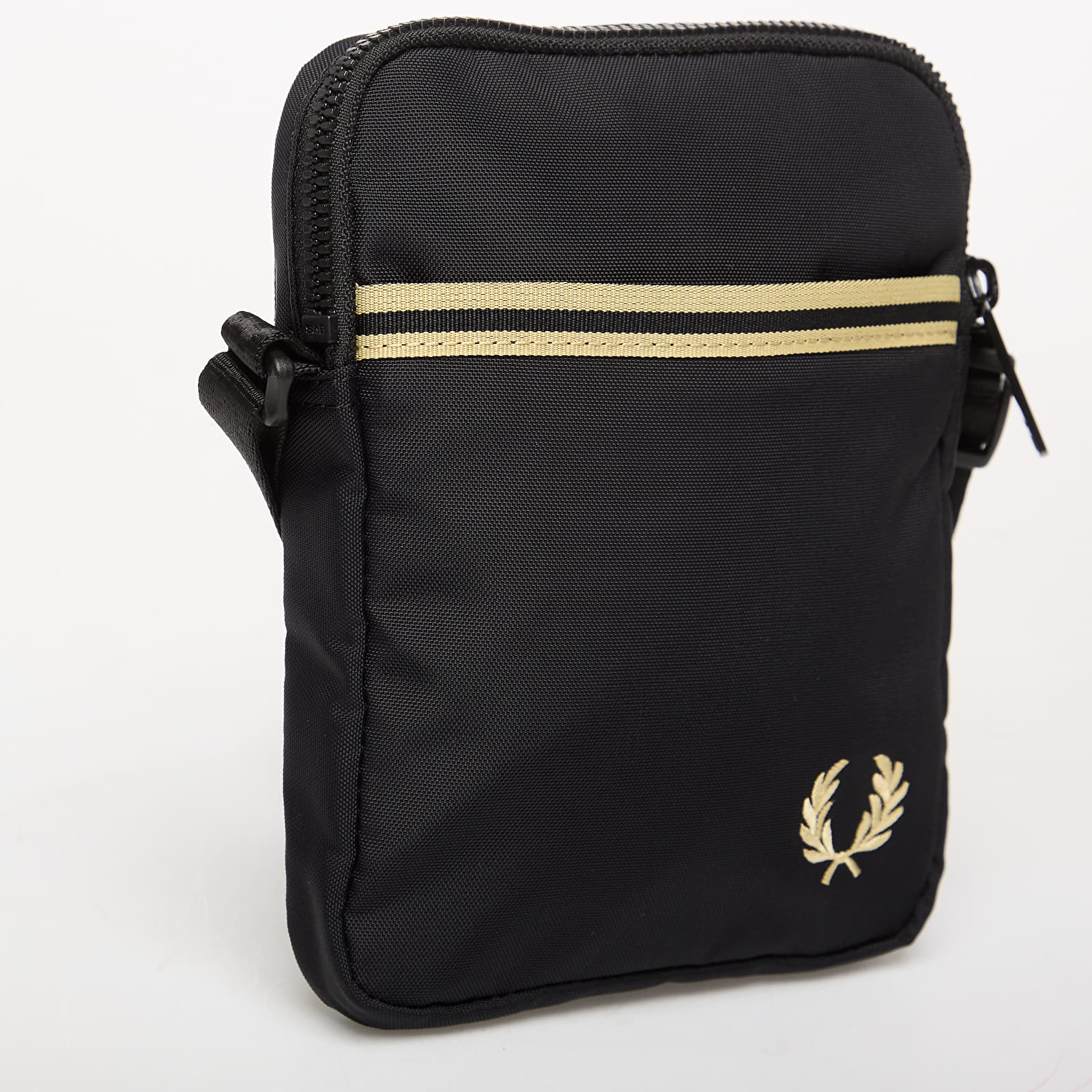 Torby przez ramię FRED PERRY Tipped Tape Small Side Bag Black