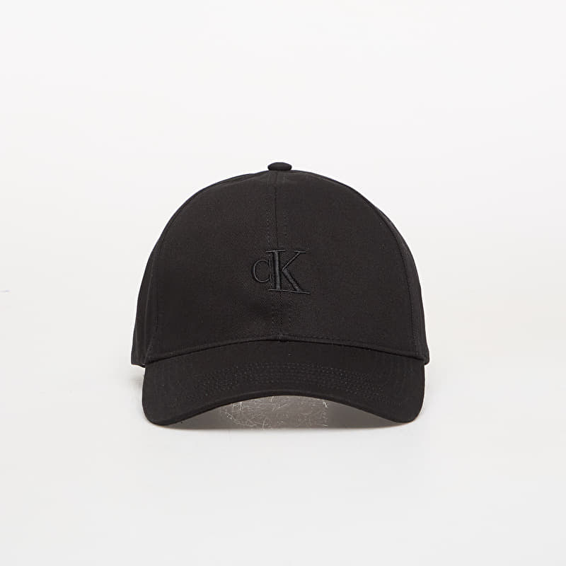Calvin Klein Monogram Embroidery Cap Black