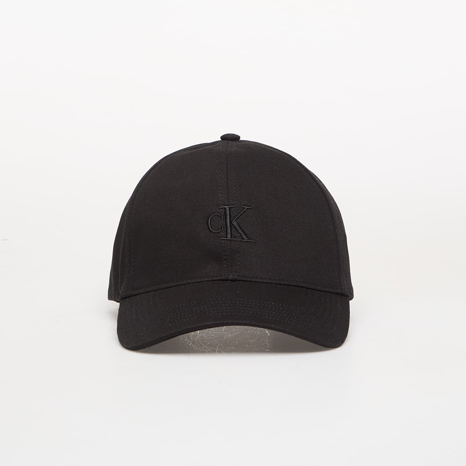 Caps Calvin Klein Monogram Embroidery Cap Black