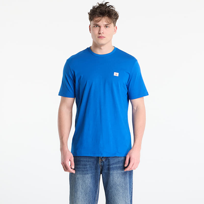 T-shirt Calvin Klein Jeans Ss Badge 30S Jersey Classic Tee Classic Blue