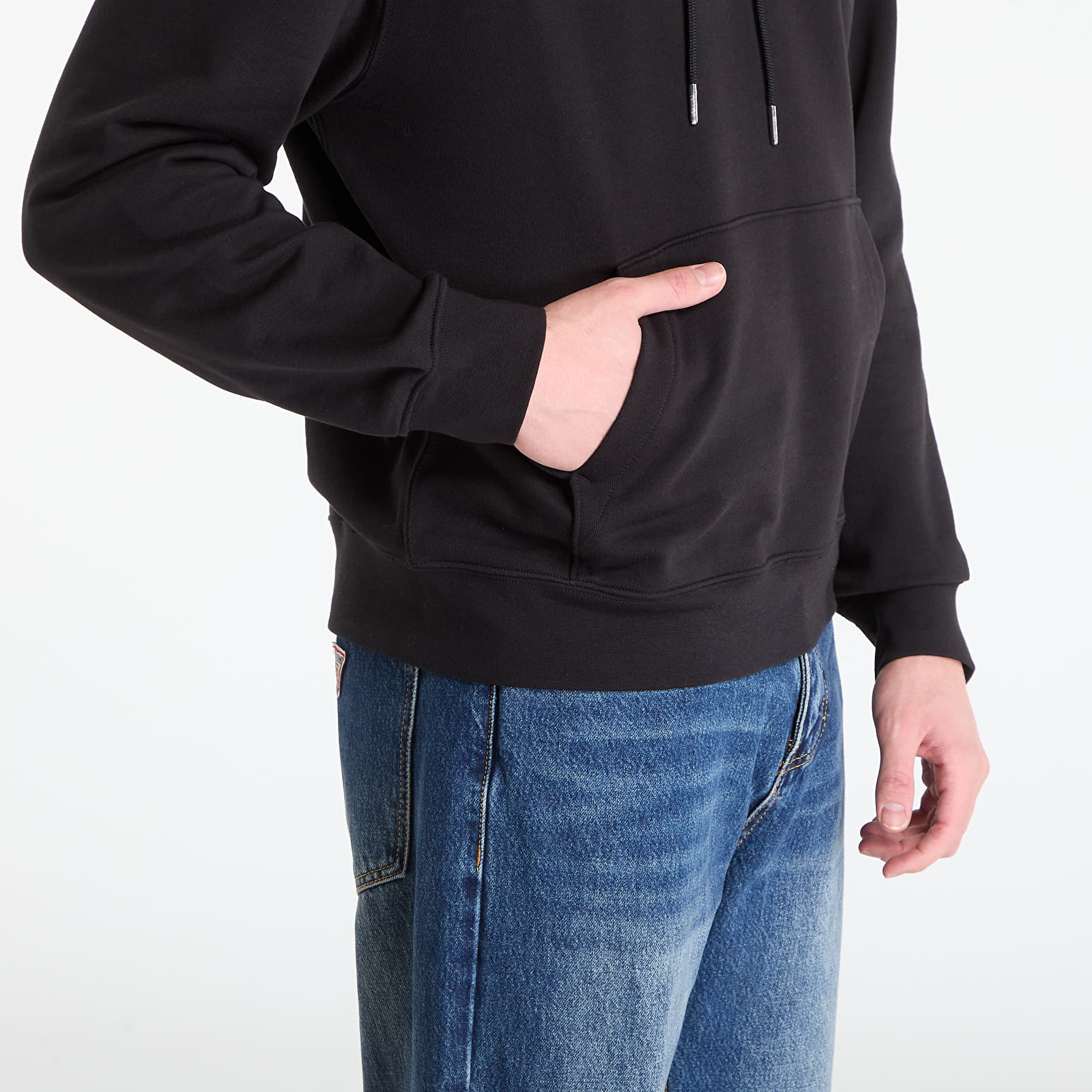 Hoodies für Männer Calvin Klein Jeans Eu 350Terry Ck Graphic Hoodie Black