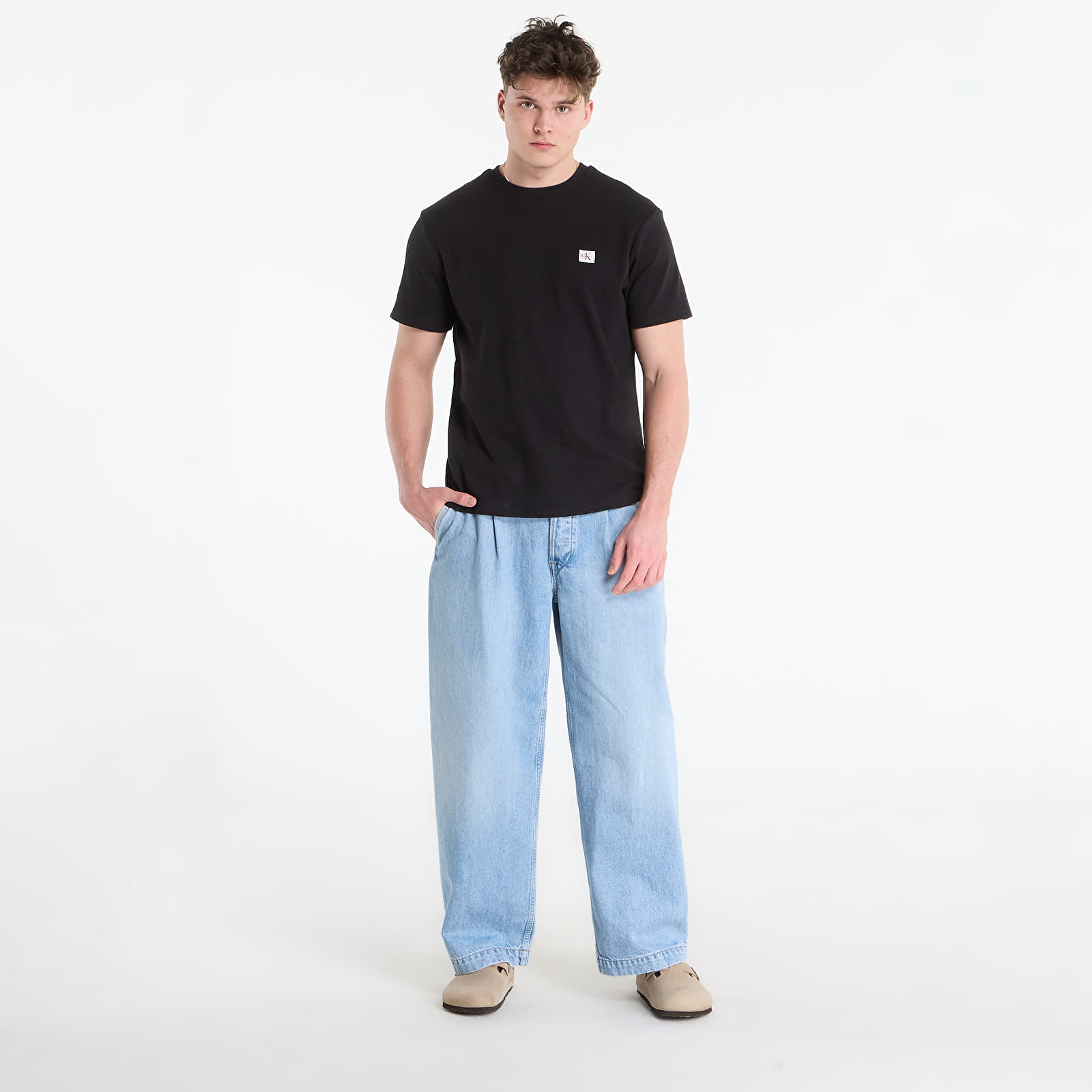 Jeans für Männer Calvin Klein Jeans Barrel Morning Fog Trouser Morning Fog