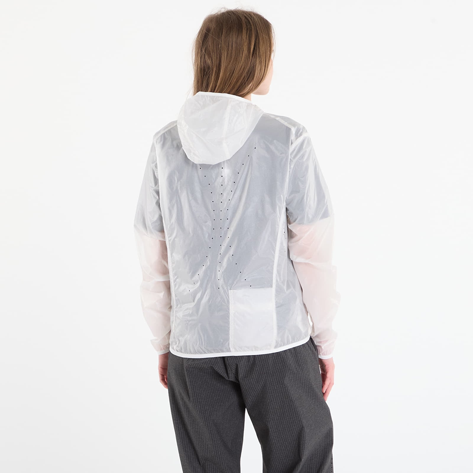 Miesten takit ROA Hue Packable Wind Jacket White