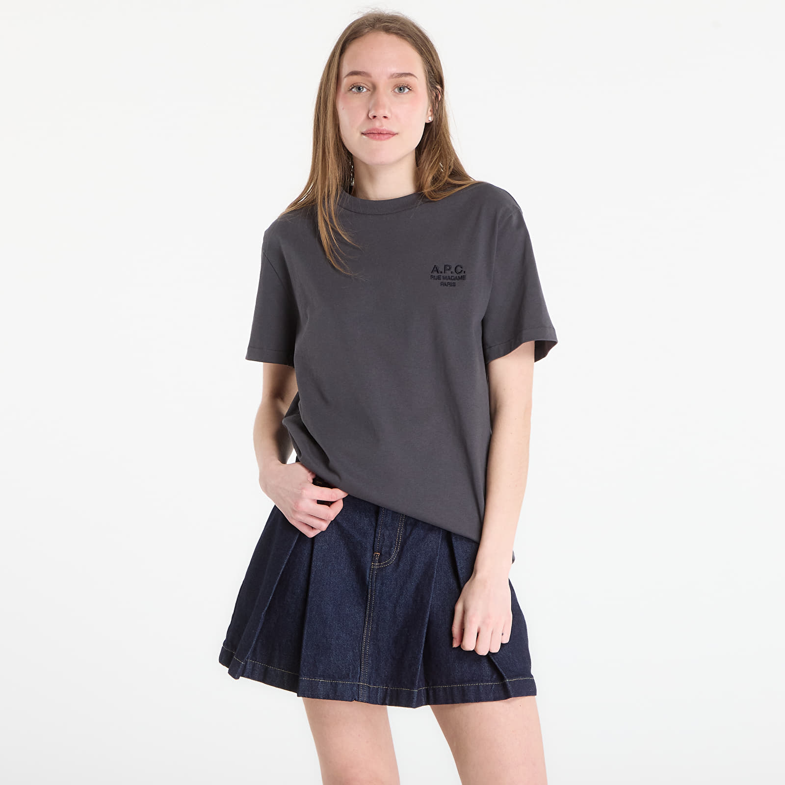 T-shirts A.P.C. Standard Rue Madame T-Shirt UNISEX Black/ White