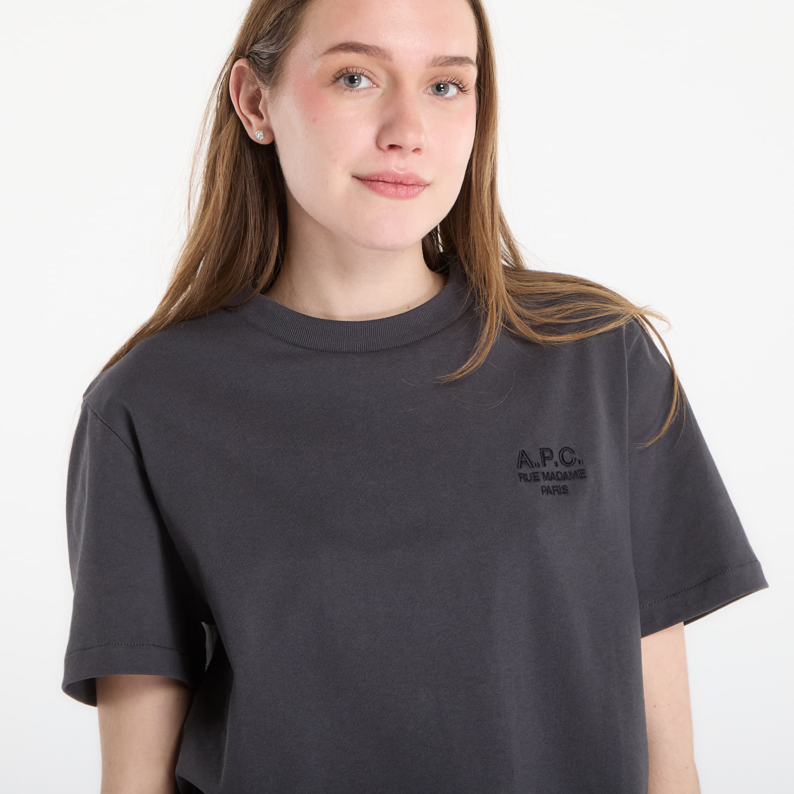 T-shirts A.P.C. Standard Rue Madame T-Shirt UNISEX Black/ White