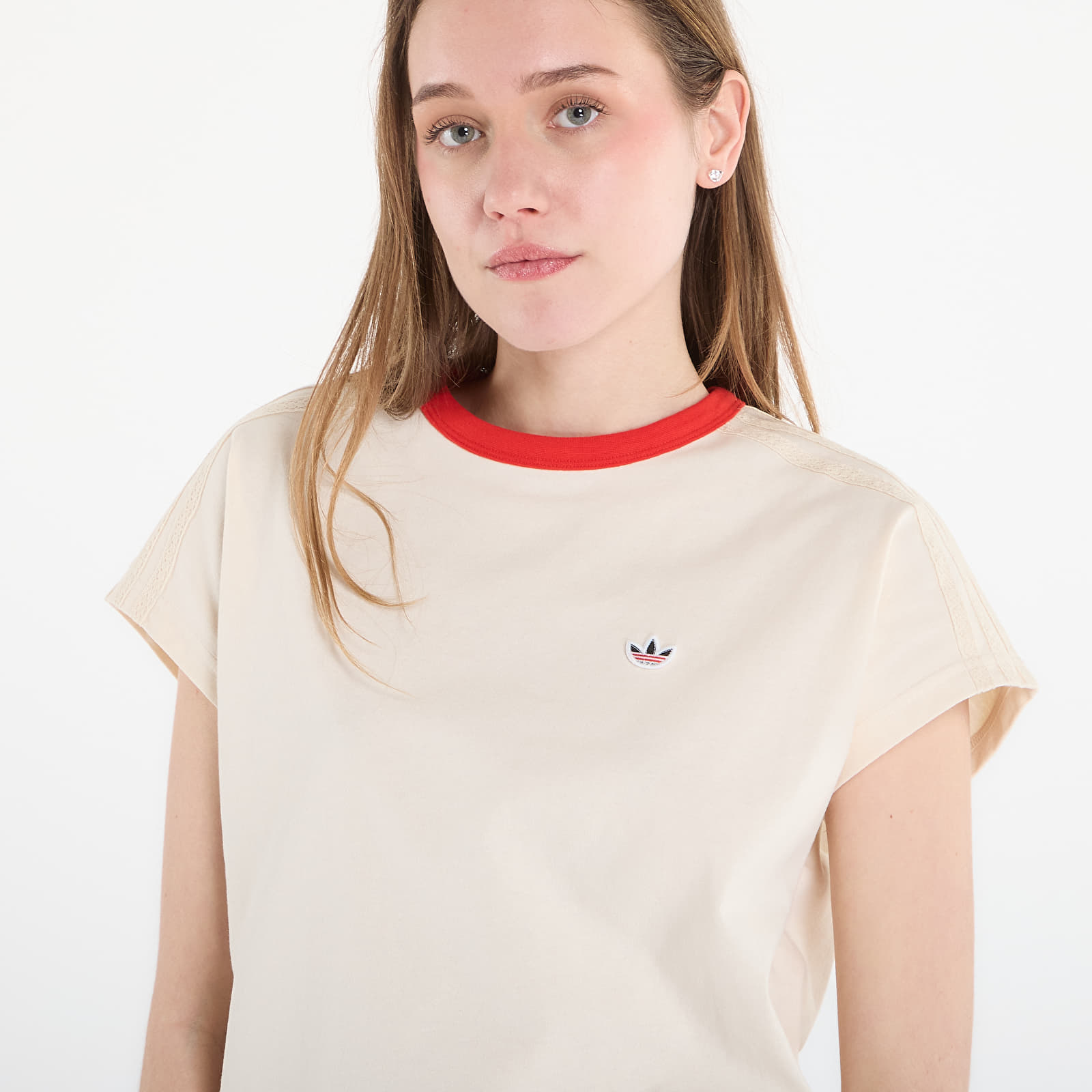 Männer T-Shirts adidas Clot Dolman T-Shirt By Edison Chen Wonder White