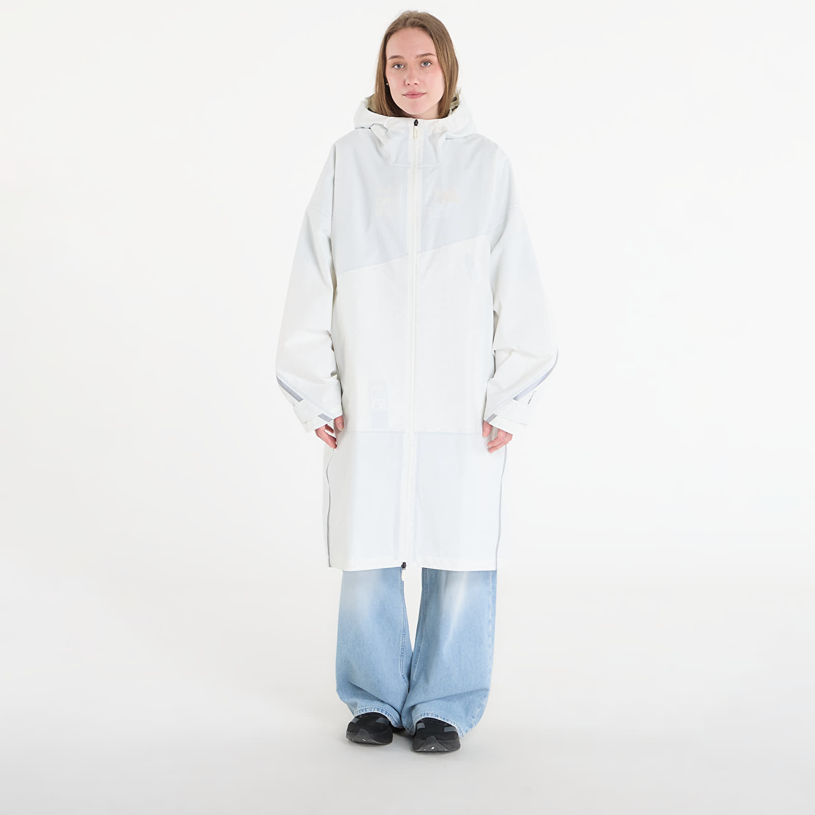 Giacche adidas Xpl Rain Parka Off White