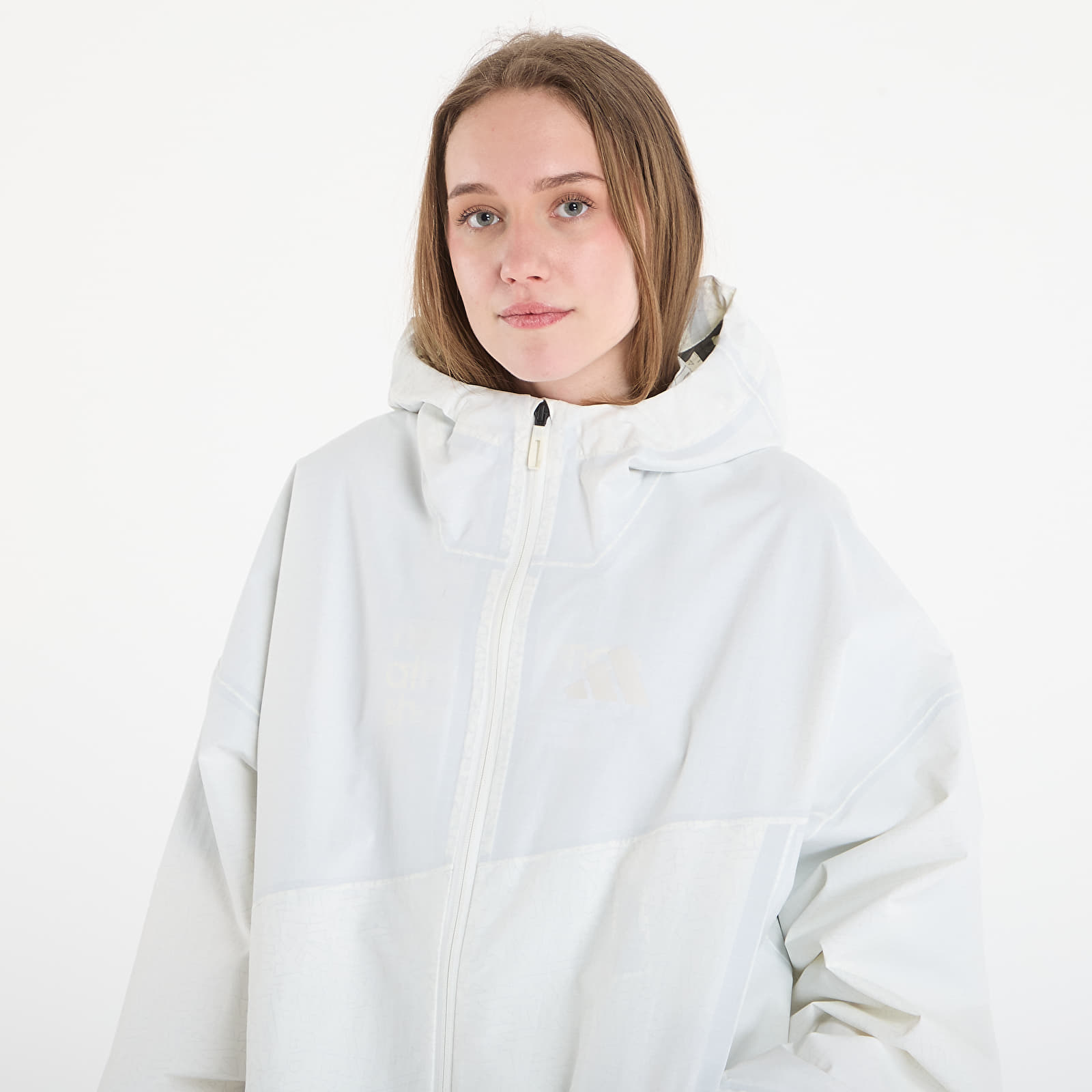 Giacche adidas Xpl Rain Parka Off White