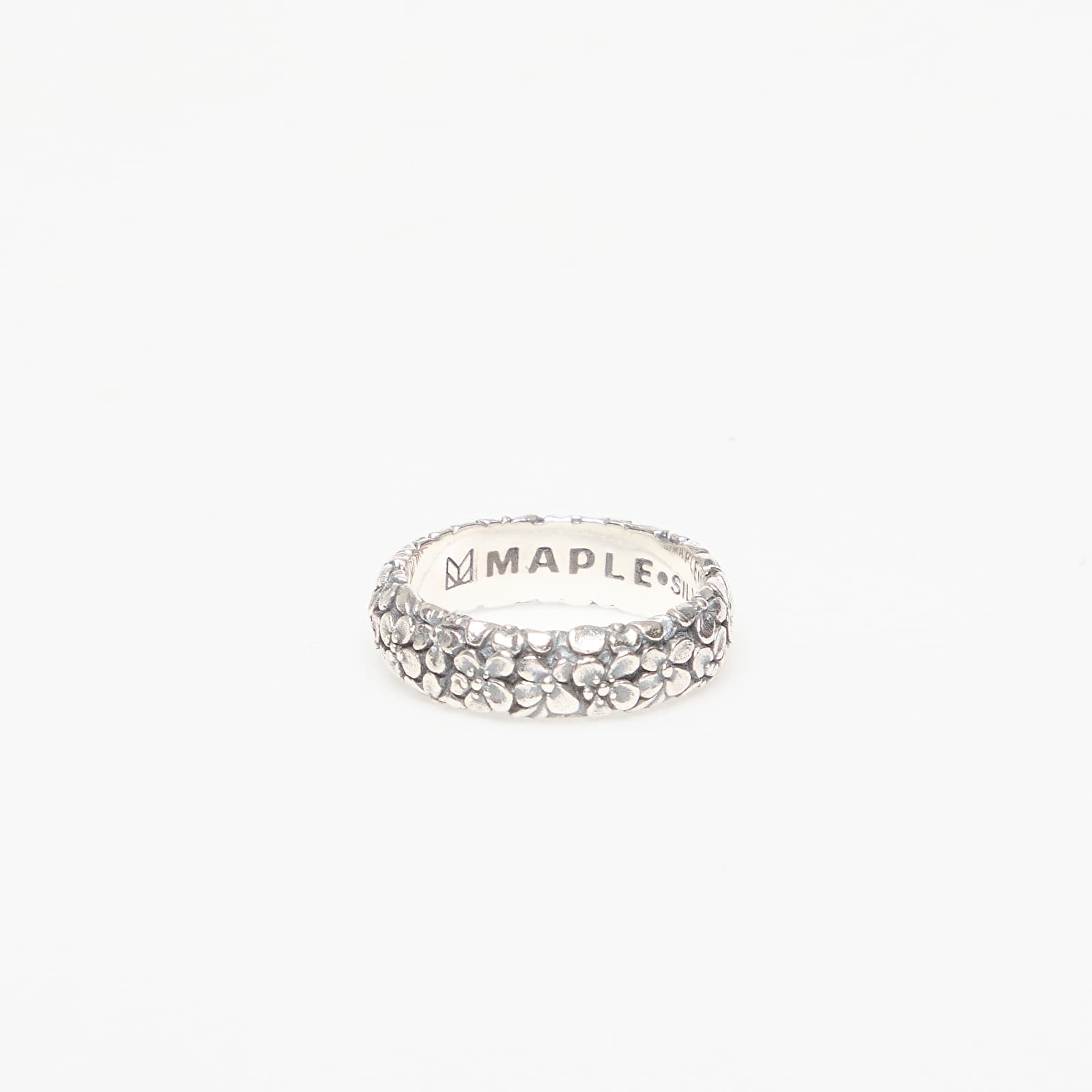 Pánske prstene MAPLE Floral Band Silver 925