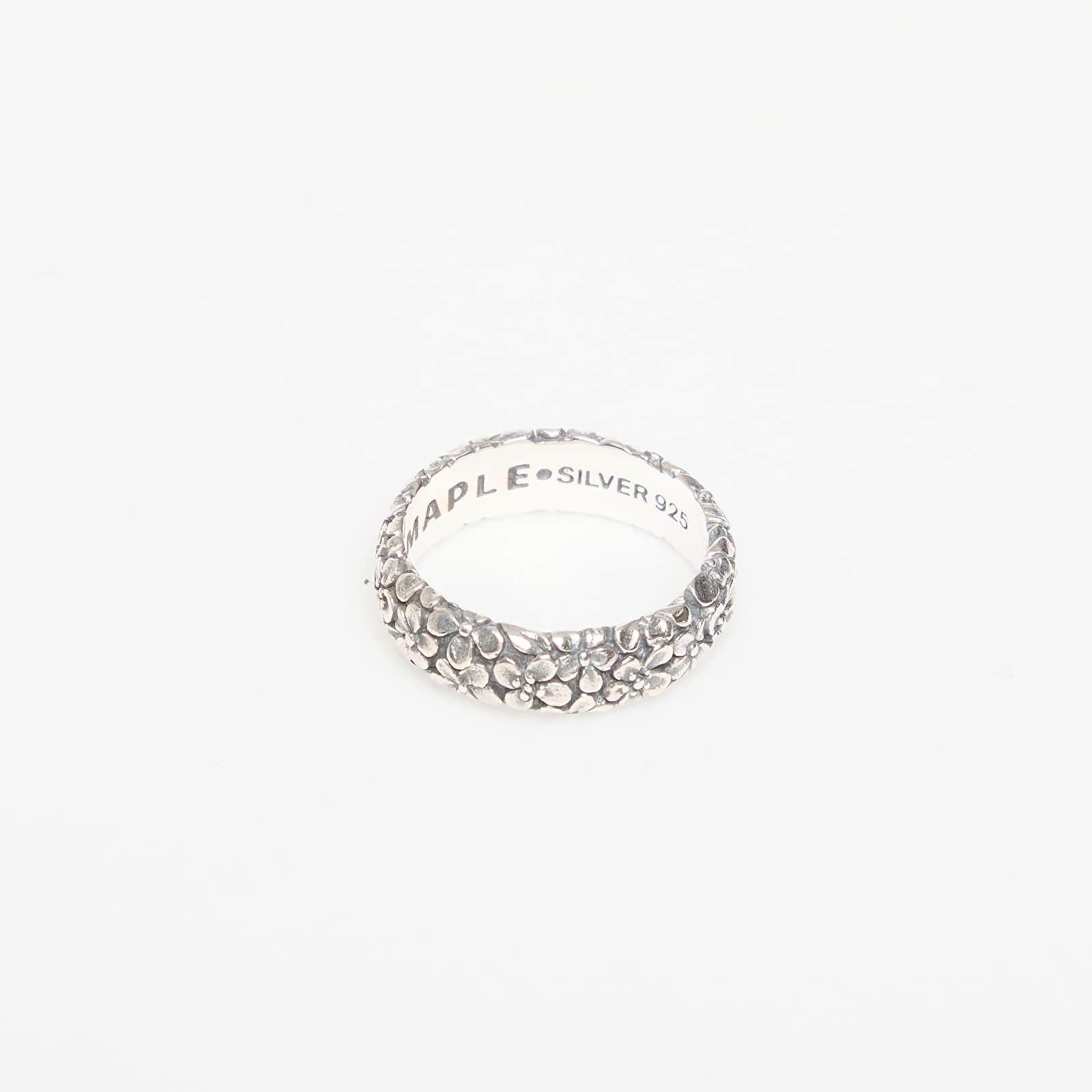 Pánske prstene MAPLE Floral Band Silver 925