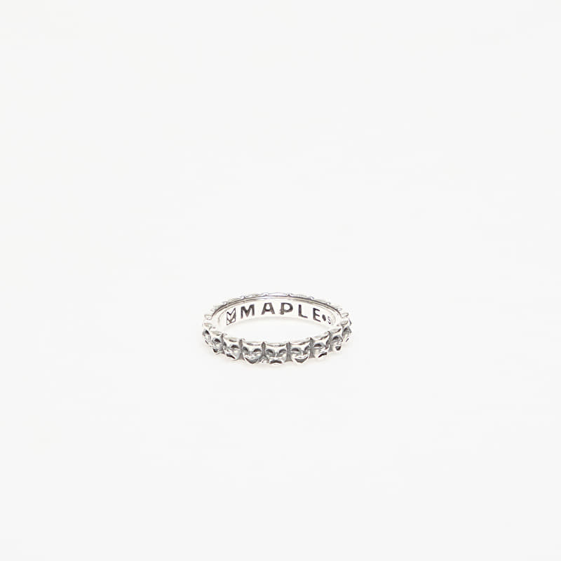 MAPLE Laugh Now Cry Later Ring Silver 925