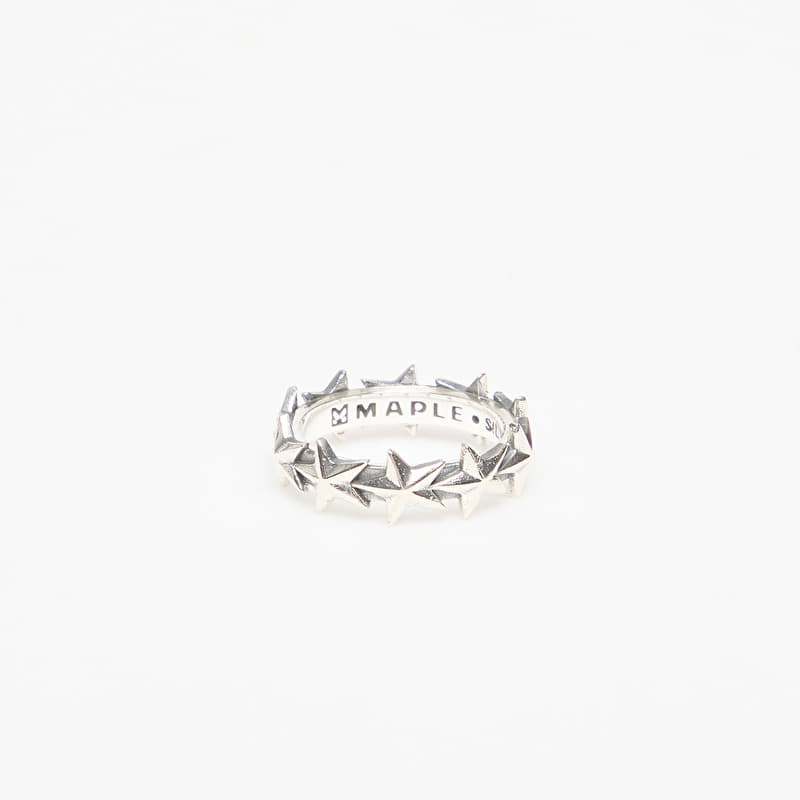 MAPLE Star Ring Medium Silver 925