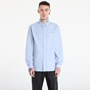 FRED PERRY Oxford Shirt Light Smoke