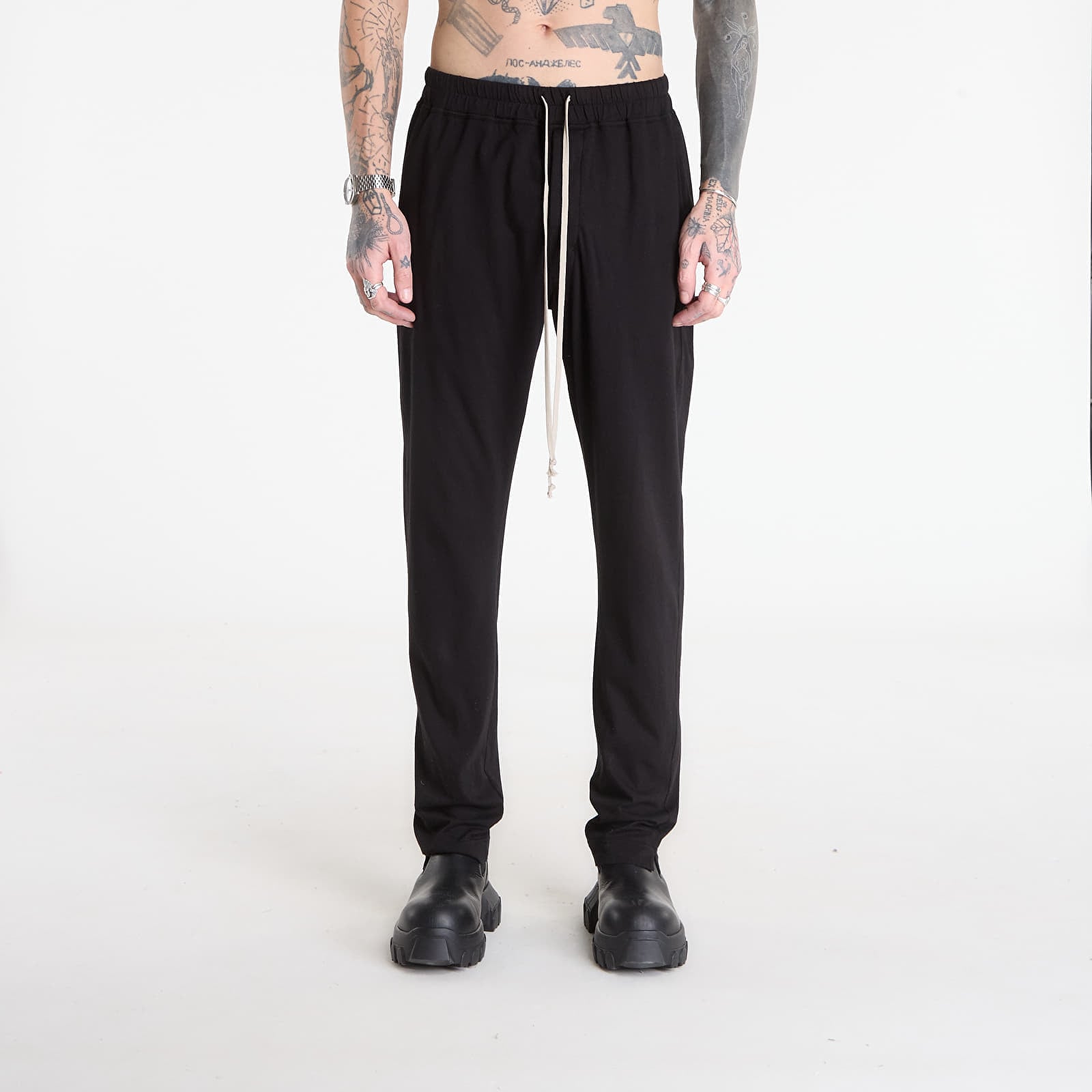 Pantaloni Rick Owens DRKSHDW Berlin Drawstring Pants Black S