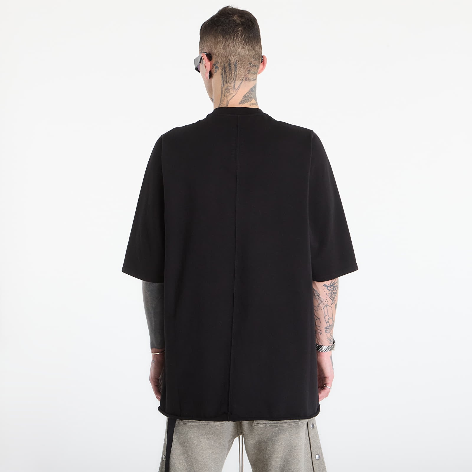 T-Shirts Rick Owens DRKSHDW Jumbo Ss T-Shirt Black/ Milk