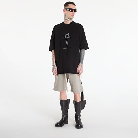 T-shirts Rick Owens DRKSHDW Jumbo Ss T-Shirt Black/ Milk