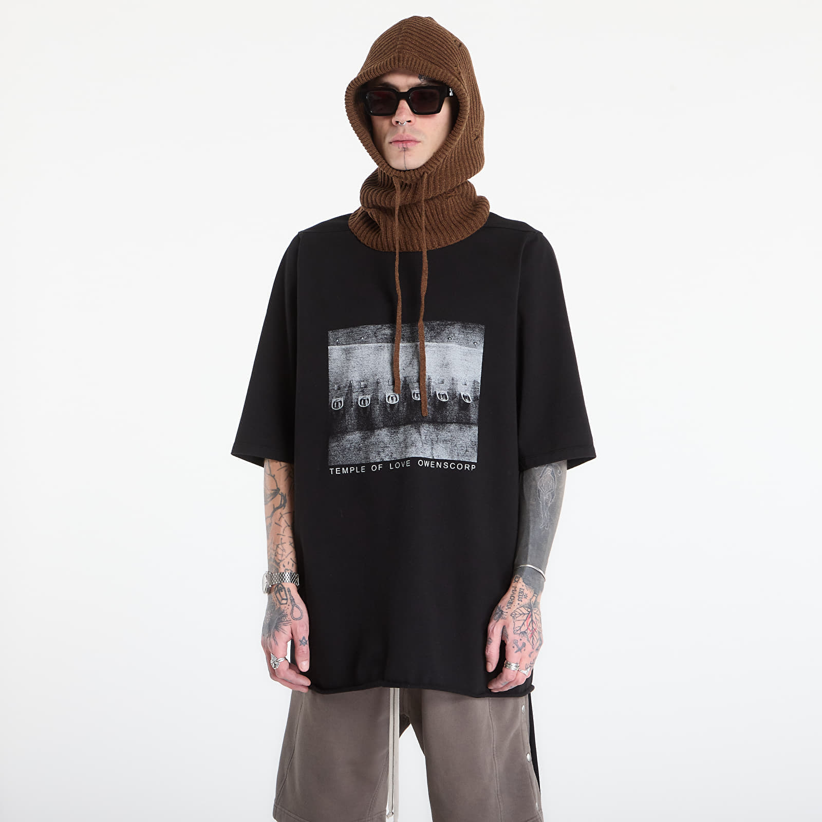 Тениска Rick Owens DRKSHDW Jumbo Ss T-Shirt Black/ Milk S