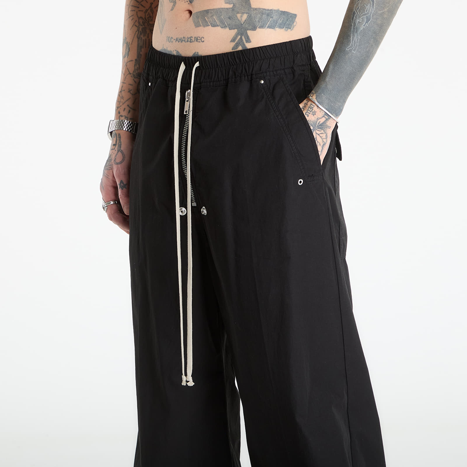 Hosen für Männer Rick Owens DRKSHDW Geth Belas Pants Black