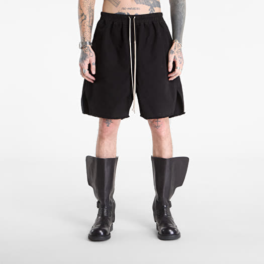Shorts Rick Owens DRKSHDW Long Boxers Butt Zip Shorts Black
