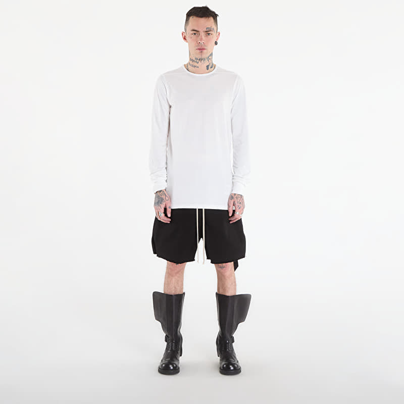 Men's shorts Rick Owens DRKSHDW Long Boxers Butt Zip Shorts Black