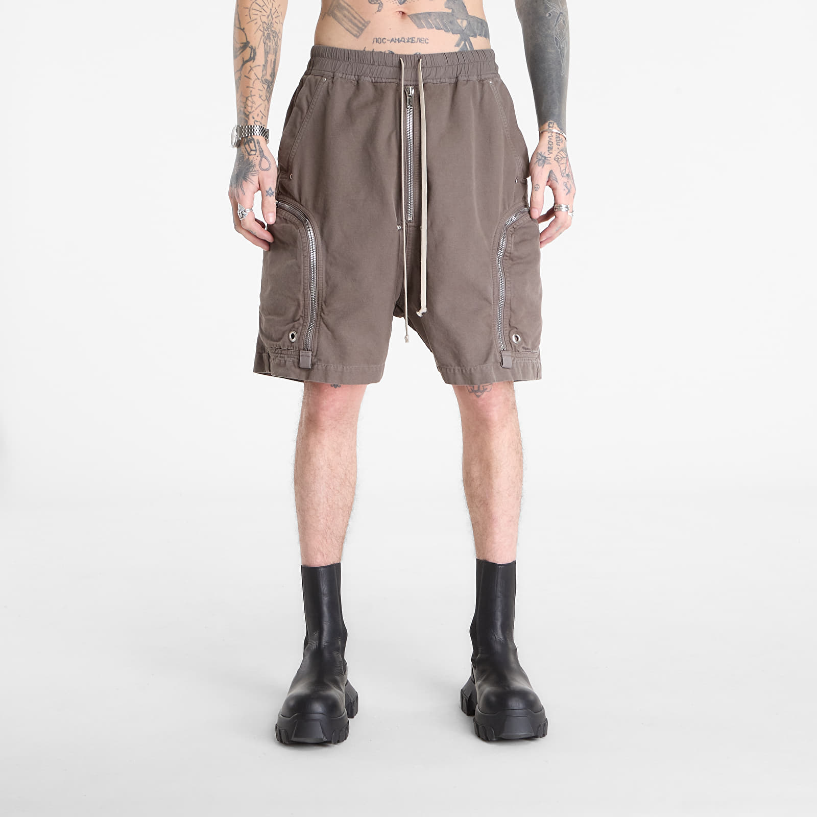 Ανδρικά σορτς Rick Owens DRKSHDW Bauhaus Pods Shorts Dust