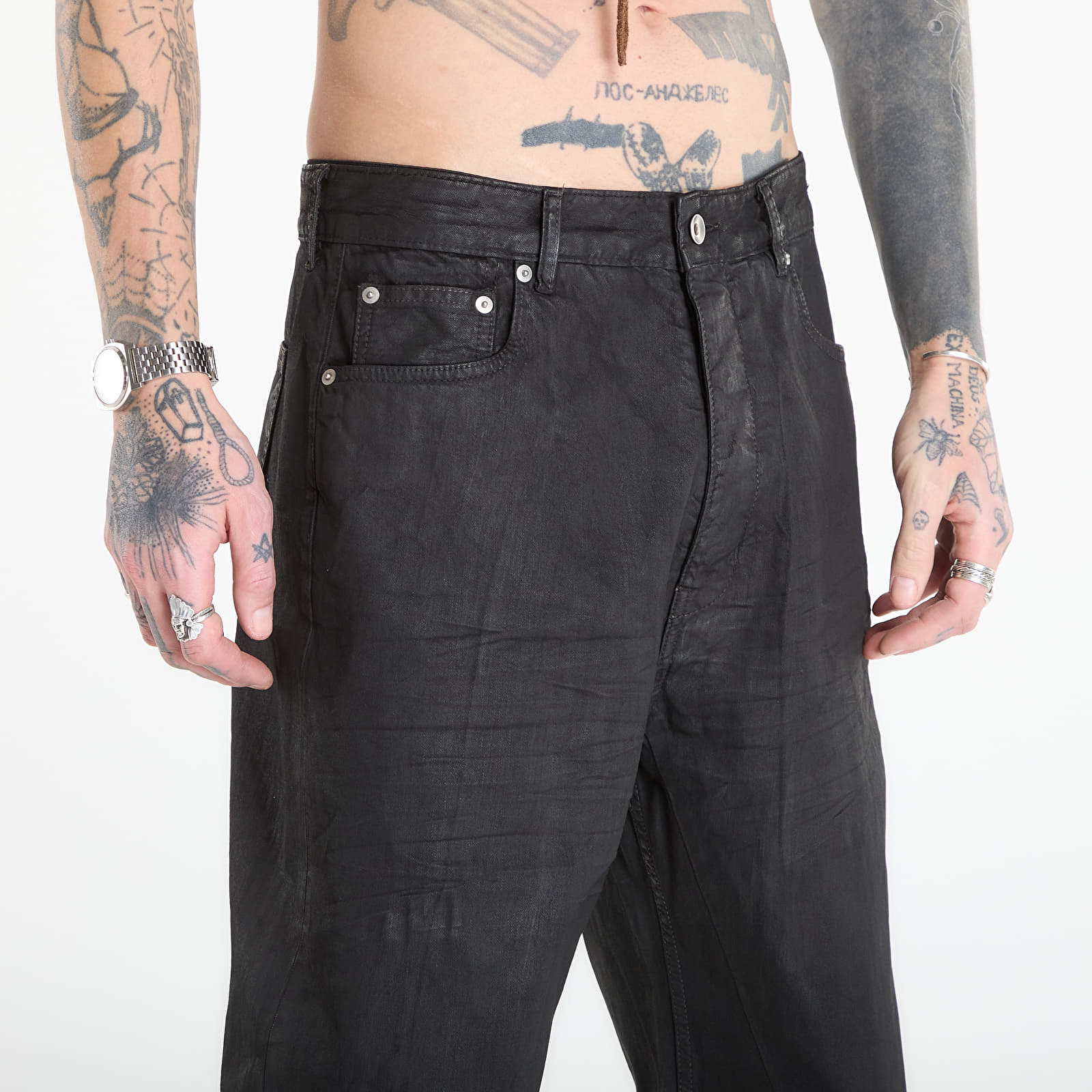 Jeans für Männer Rick Owens DRKSHDW Geth Jeans Black