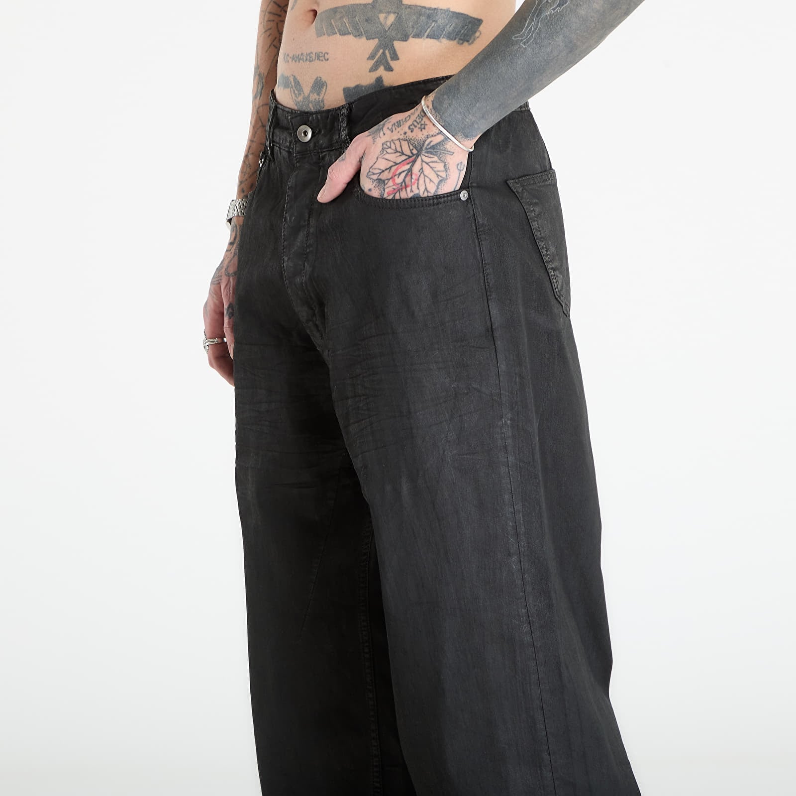 Jeans für Männer Rick Owens DRKSHDW Geth Jeans Black