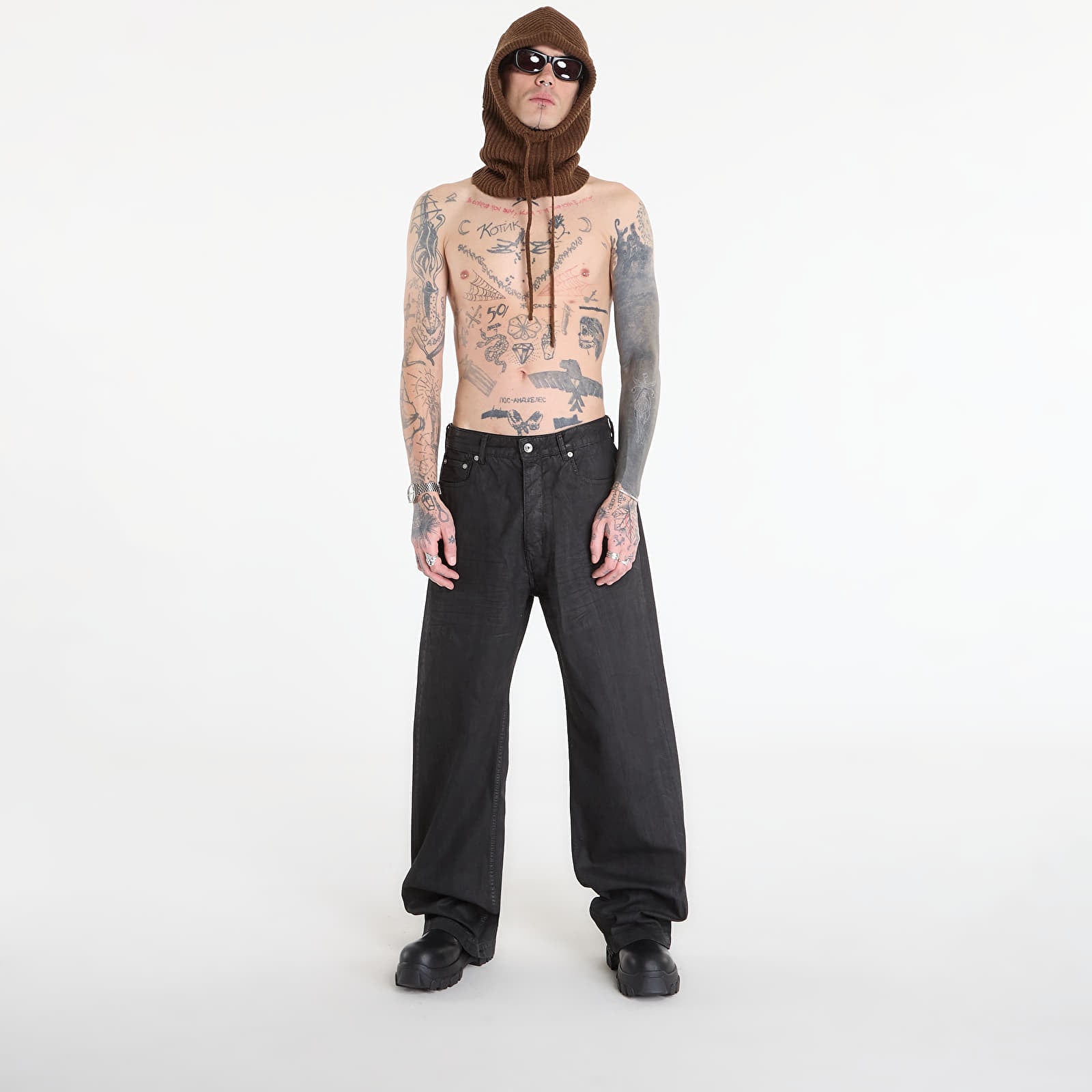 Jeans für Männer Rick Owens DRKSHDW Geth Jeans Black