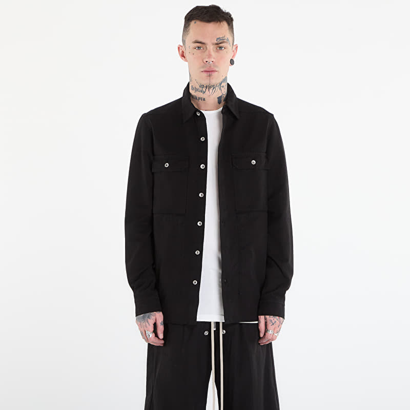 Jacka Rick Owens DRKSHDW Outershirt Jacket Black
