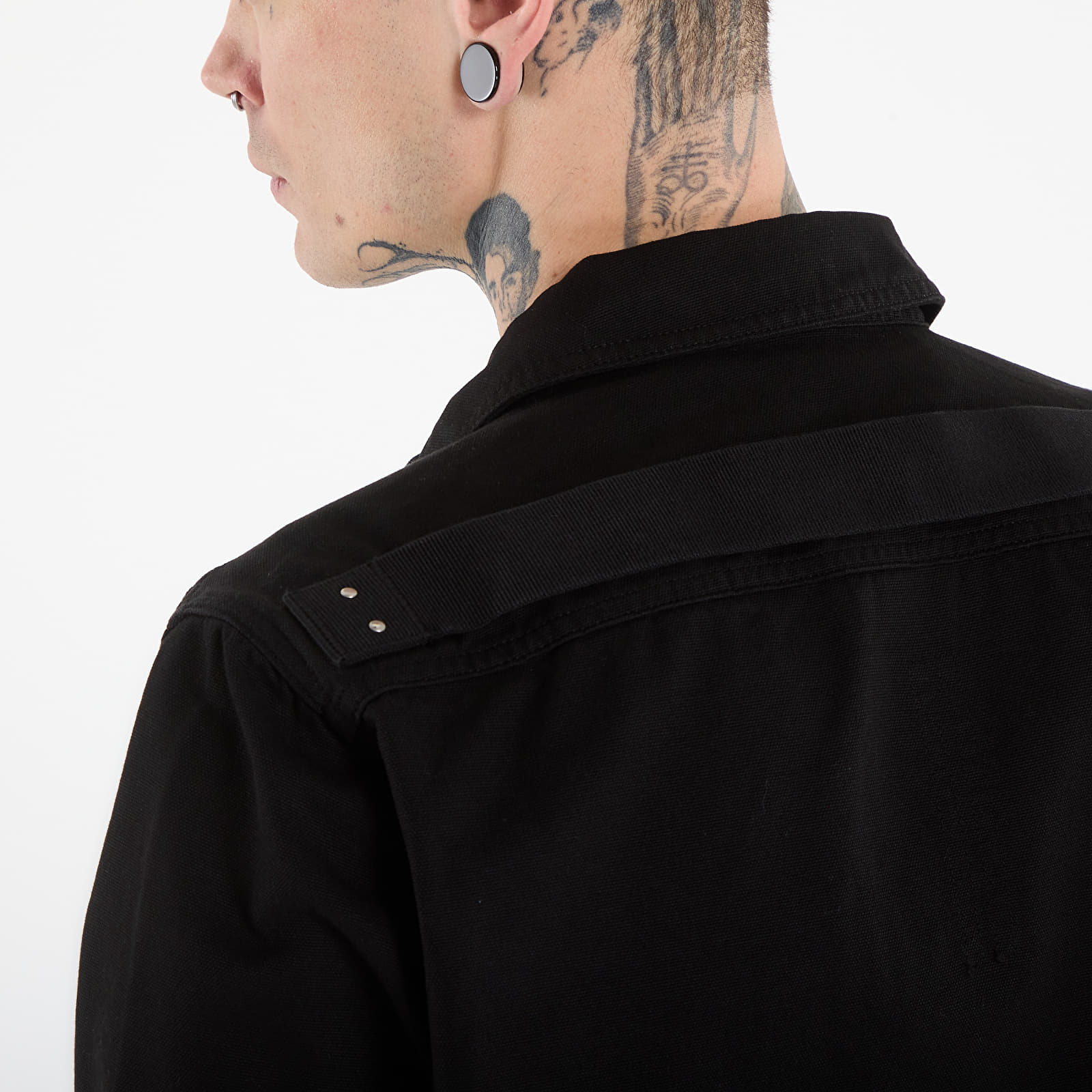 Jakker til mænd Rick Owens DRKSHDW Outershirt Jacket Black