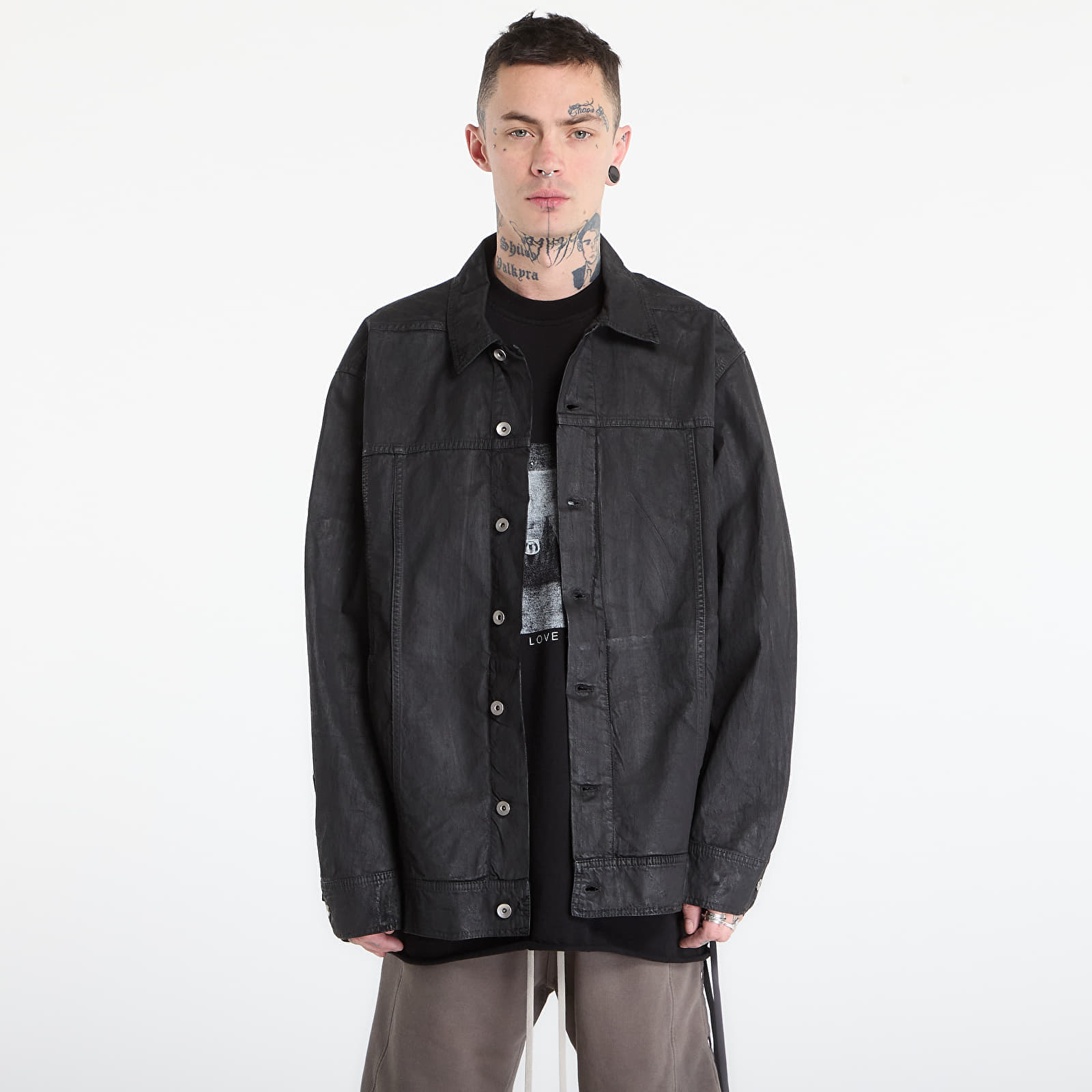 Яке Rick Owens DRKSHDW Jumbo Worker Jacket Black L