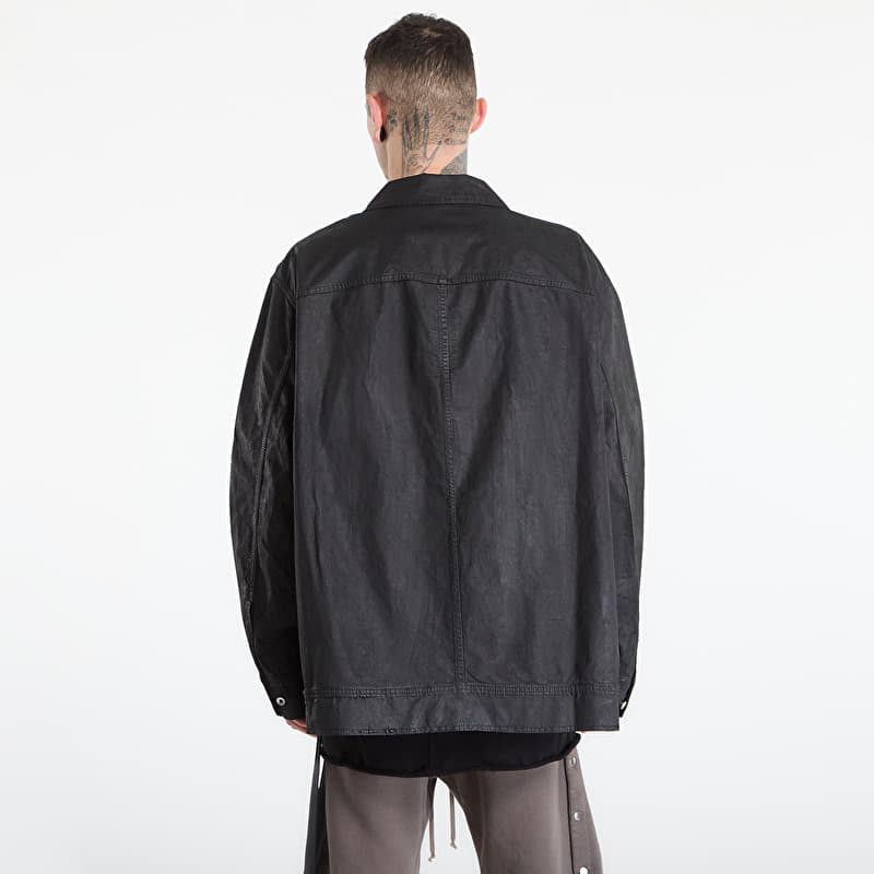 Rick Owens DRKSHDW Jumbo Worker Jacket Black | Footshop