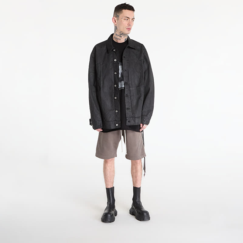 Rick Owens DRKSHDW Jumbo Worker Jacket Black | Footshop