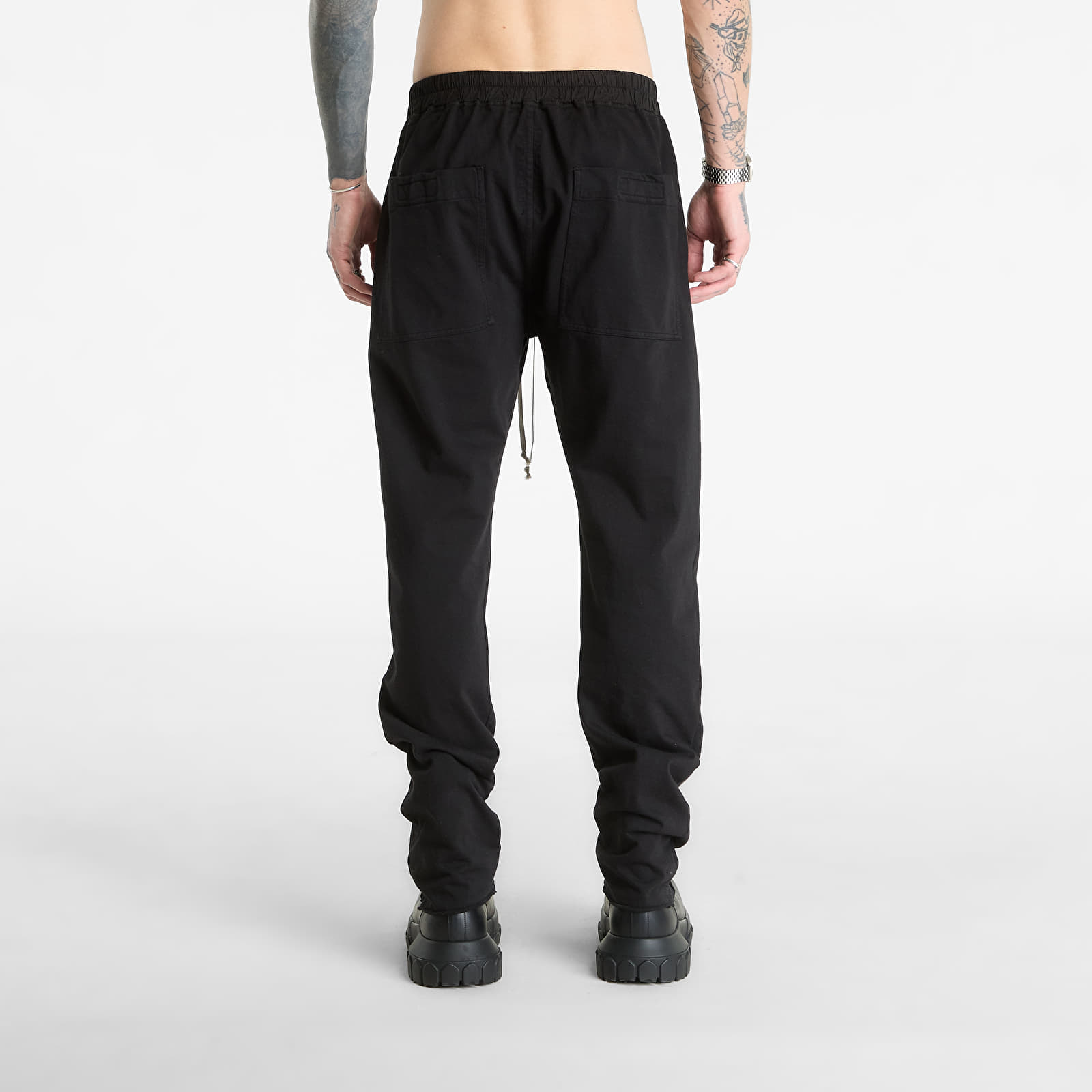 Hosen für Männer Rick Owens DRKSHDW Berlin Drawstring Pants Black