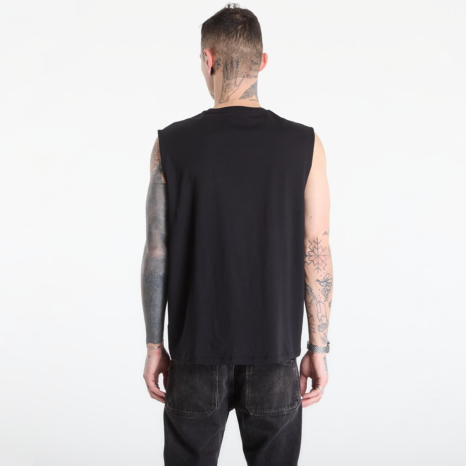 Tops Calvin Klein Jeans 30S Jersey Badge Mus Black