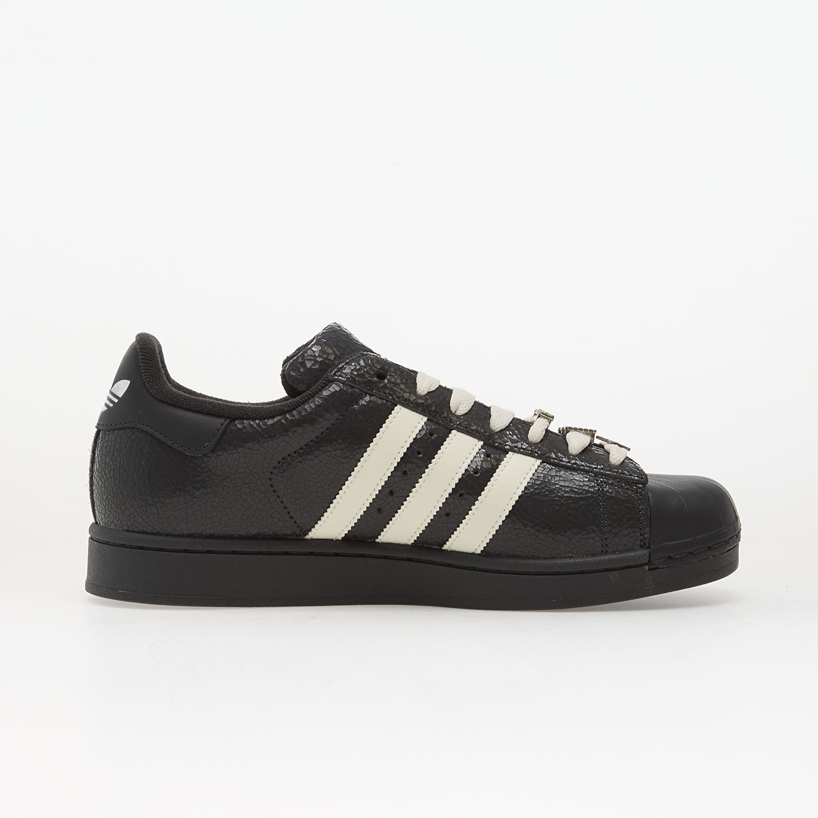 Buty damskie adidas Superstar II W Carbon/ Off White/ Silver Metallic
