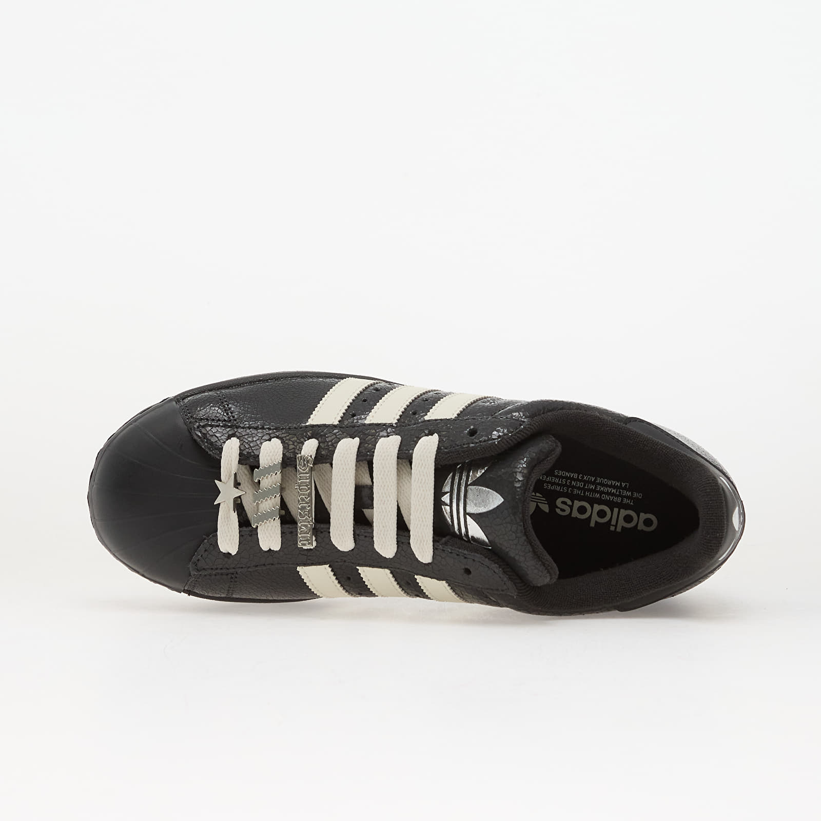 Buty damskie adidas Superstar II W Carbon/ Off White/ Silver Metallic