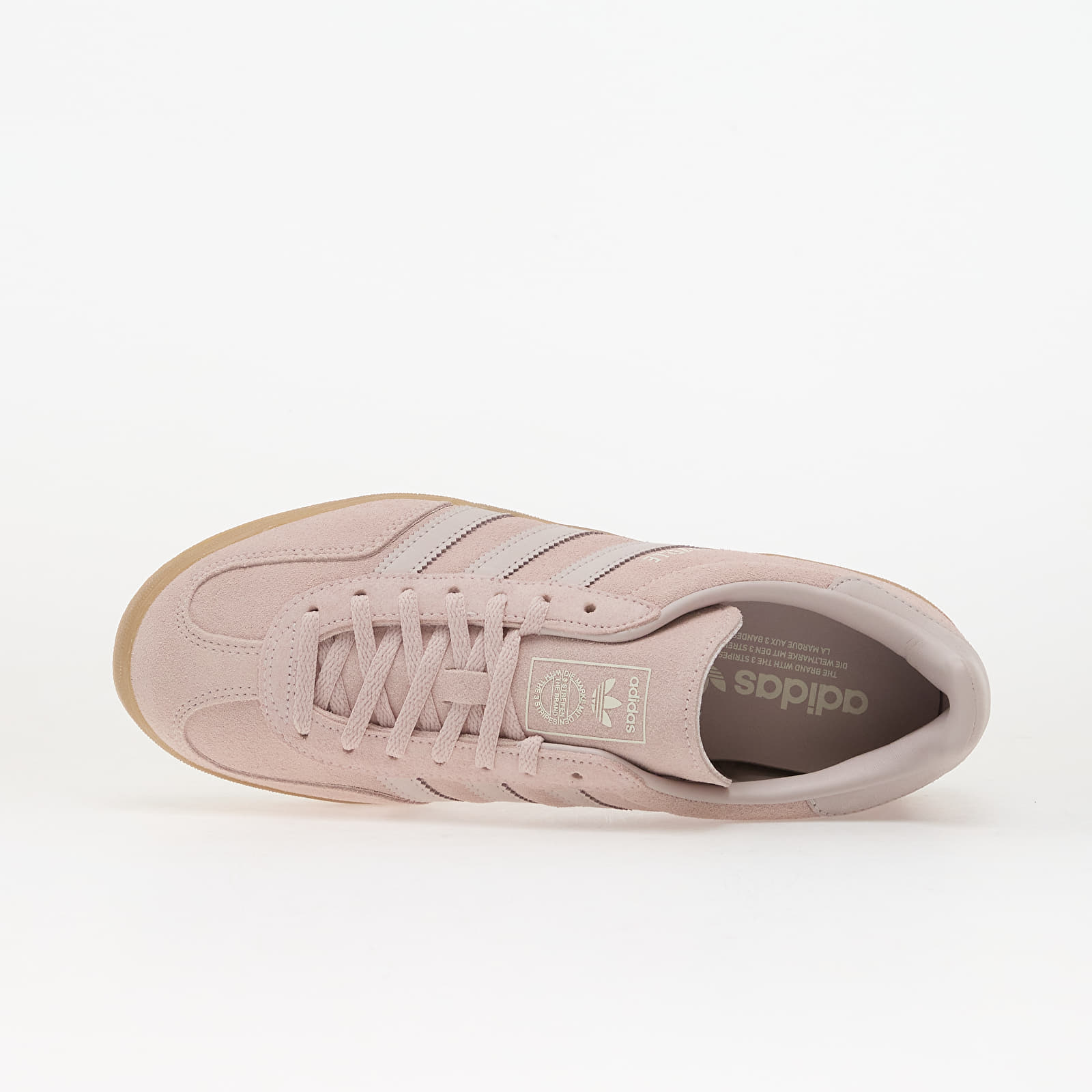 Sko til kvinder adidas Gazelle Indoor W Almond Pink/ Ice Purple/ Gum5