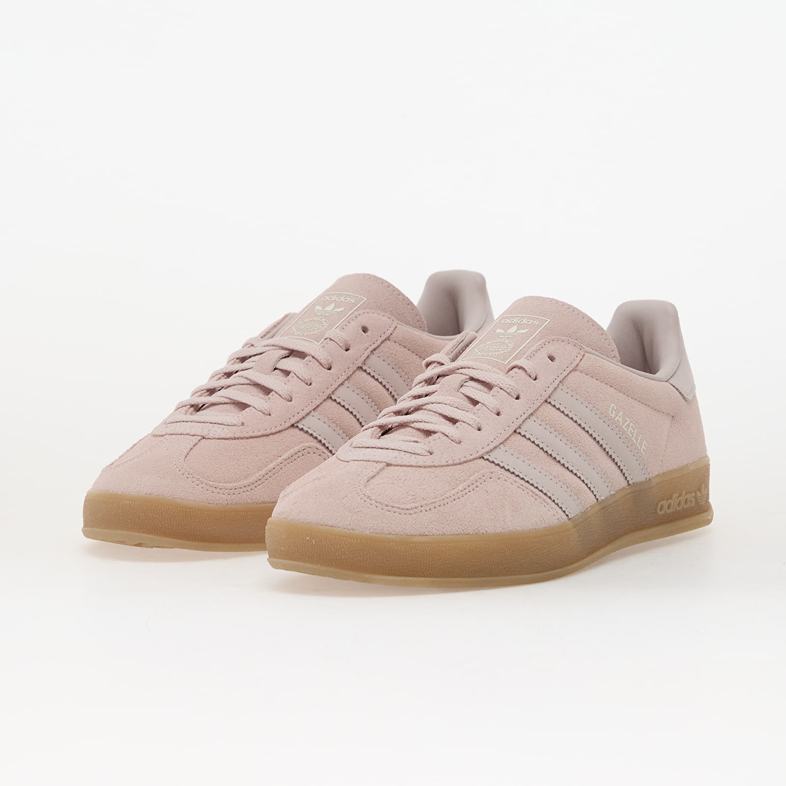 Sko til kvinder adidas Gazelle Indoor W Almond Pink/ Ice Purple/ Gum5