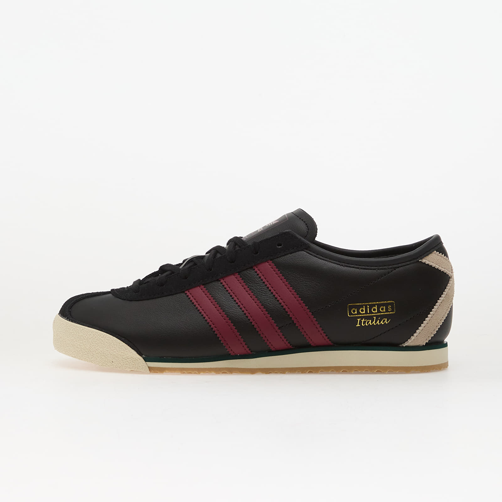 Herren Sneaker und Schuhe adidas Italia 70S Core Black/ Shadow Red/ Wonder Beige