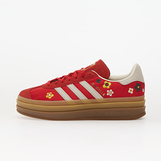 adidas Gazelle Bold W Better Scarlet/ Off White/ Eqtyel