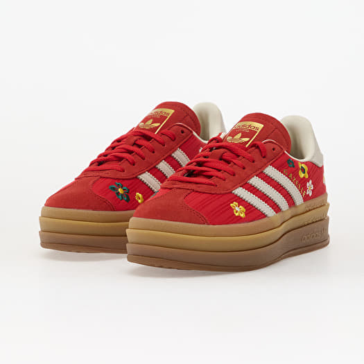 Women's shoes adidas Gazelle Bold W Better Scarlet/ Off White/ Eqtyel  (IH1921) | Footshop