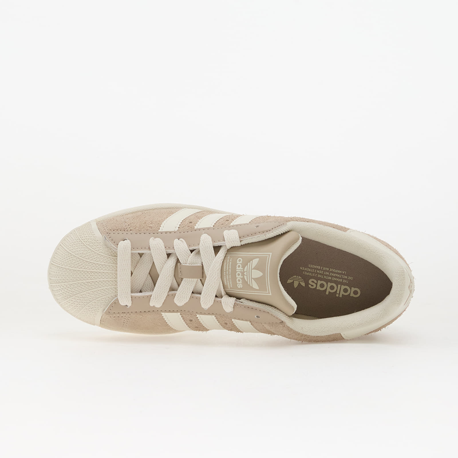 Buty damskie adidas Superstar II W Off White/ Wonder Beige/ Gold Metallic