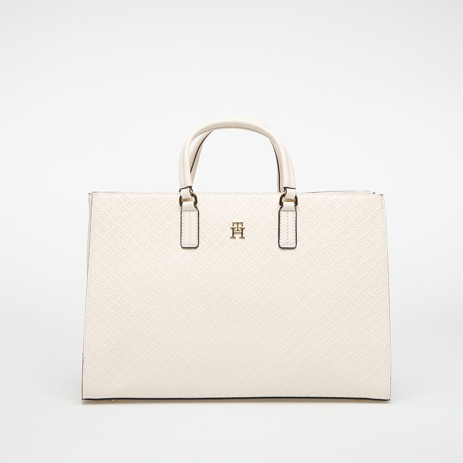 Чанта Tommy Hilfiger Daily Satchel Mono White Universal