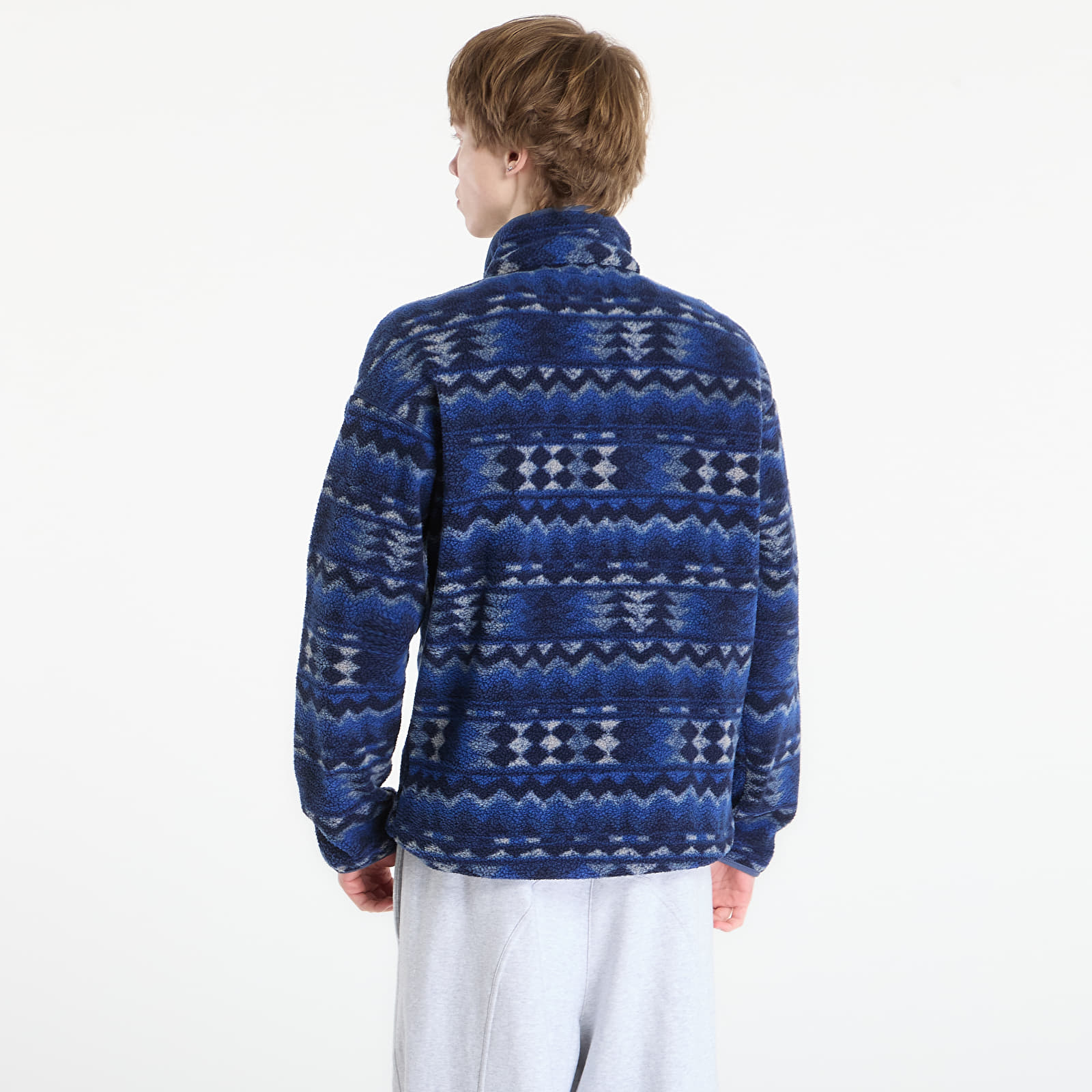 Hoodies and sweatshirts  Columbia Helvetia™ Half Snap Fleece With Print Mountain Blue/ Retrotree