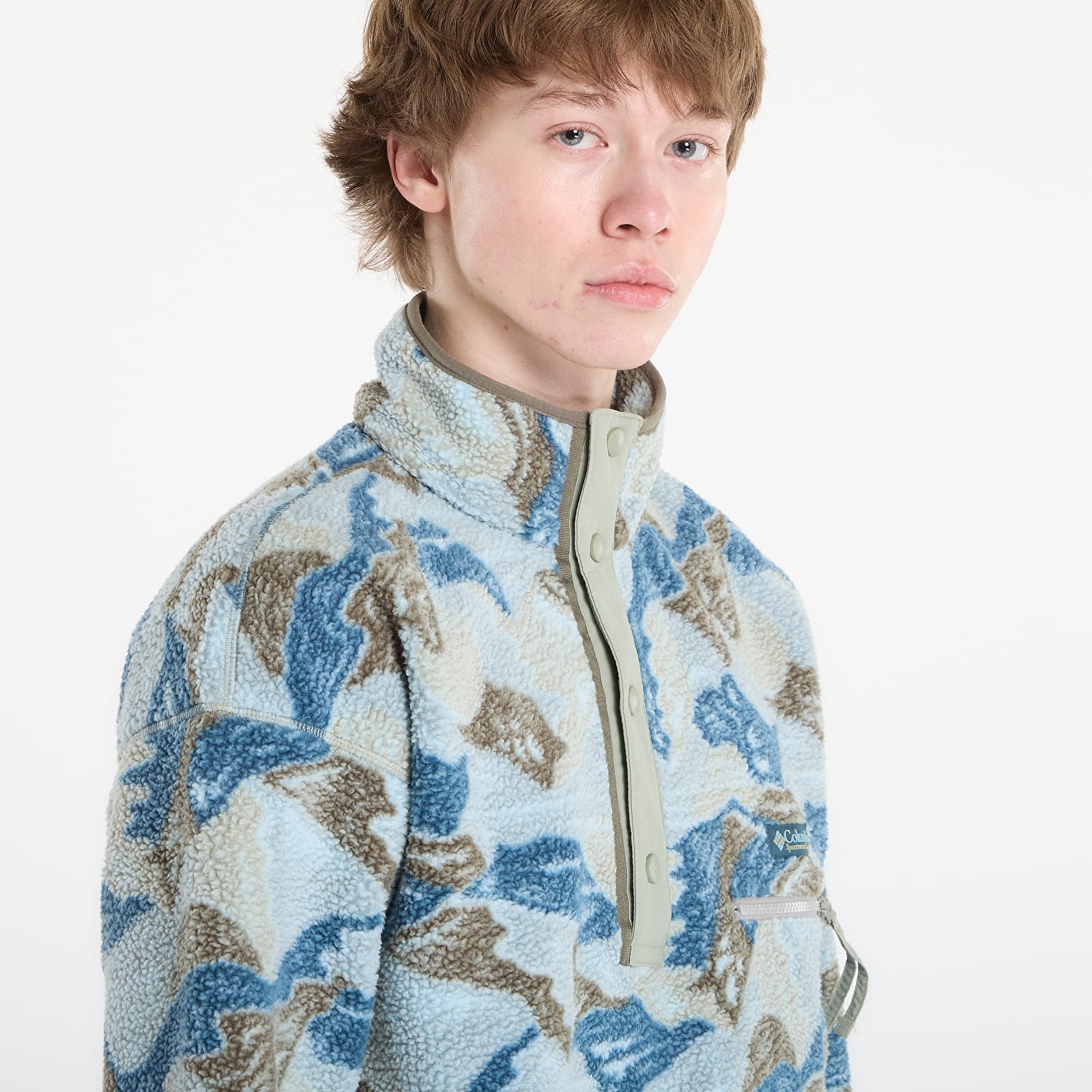 Hættetrøjer og sweatshirts Columbia Helvetia™ Half Snap Fleece With Print Safari/ Sunscapes