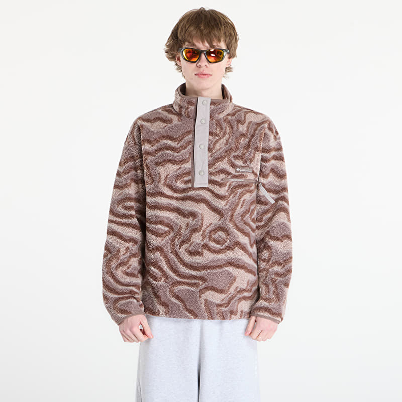 Sweatshirt Columbia Helvetia™ Half Snap Fleece With Print Iron/ Topoglitch
