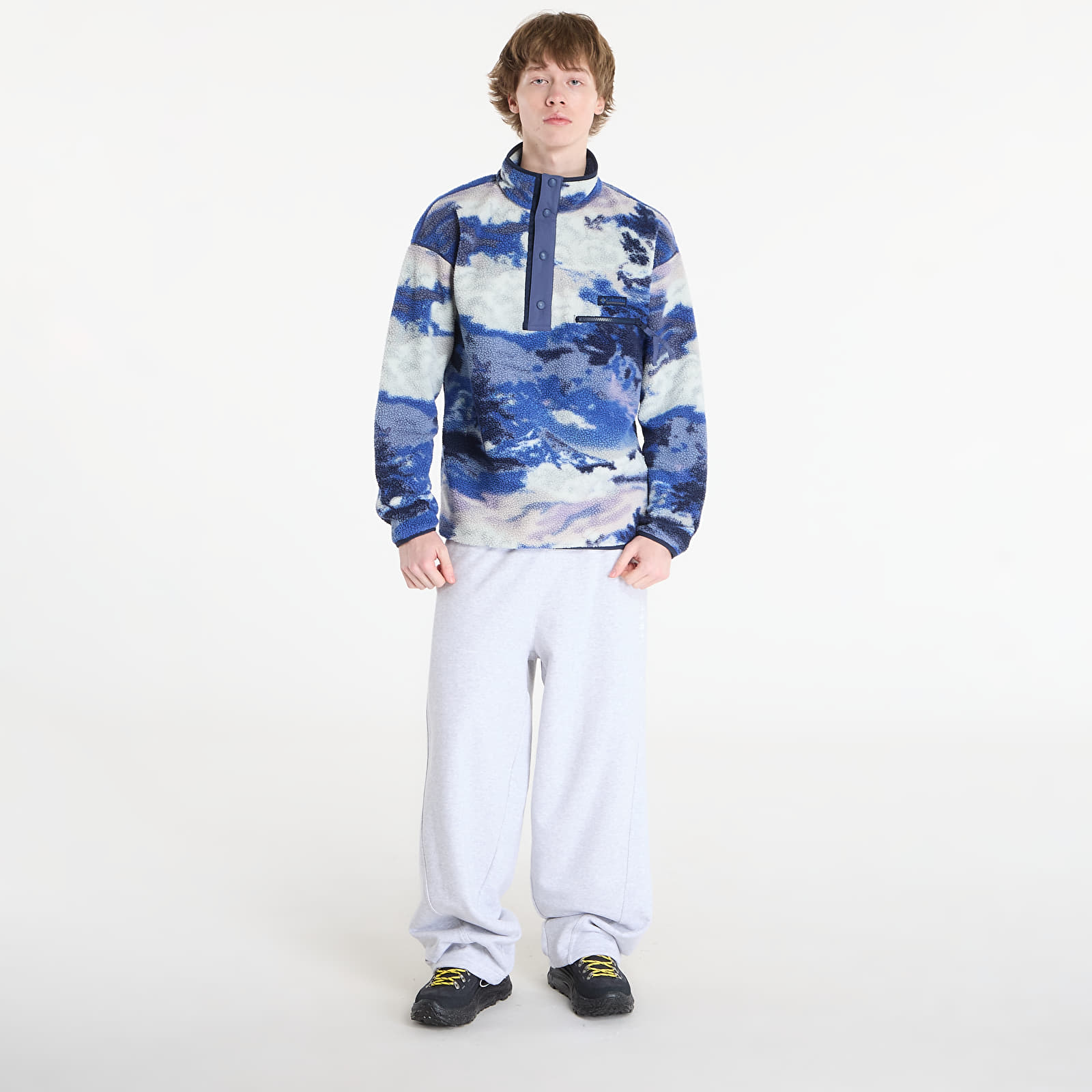 Bluzy Columbia Helvetia™ Half Snap Fleece With Print Collegiate Navy/ Dreaming