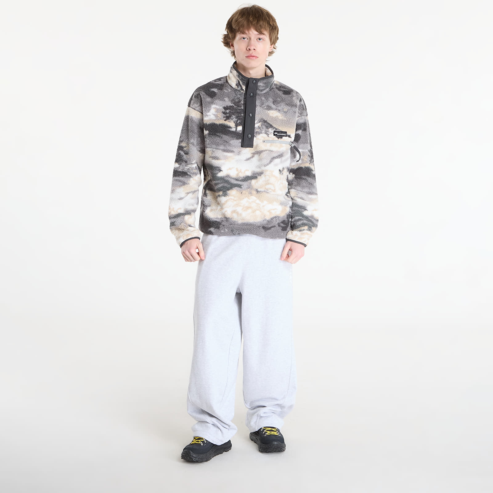 Sweatjacken und Sweatshirts Columbia Helvetia™ Half Snap Fleece With Print Shark/ Dreaming